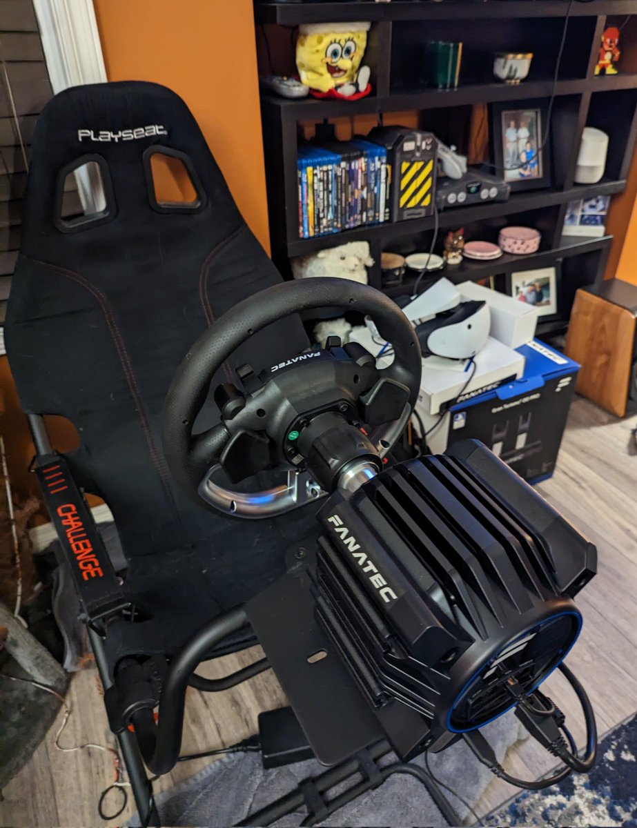 MikeSimone3's tweet image. Haven't really played a GT game since GT4 but playing through GT7 with PSVR2 and a Fanatec DD pro made me feel like it was 2004 again.