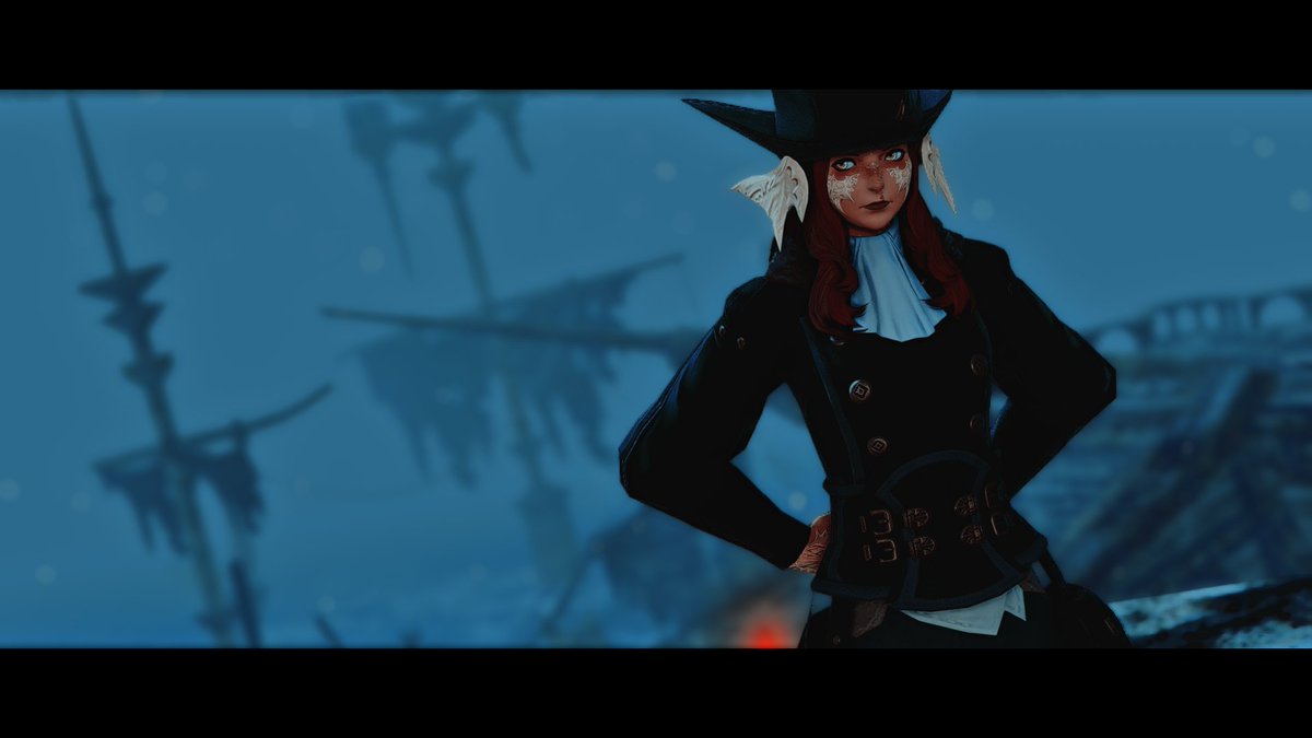 Keelster361's tweet photo. #AuraApril Day 10 Legend. 
Legend has it that the daughter of the Ruby Sea betrayed her Captain and Father, killed him and sank their ship in revenge.  What the legend doesn't mention is her father is the reason her family died. 
#FFXIVScreenshots #GPOSERS #ReShad https://t.co/912hzhXm02