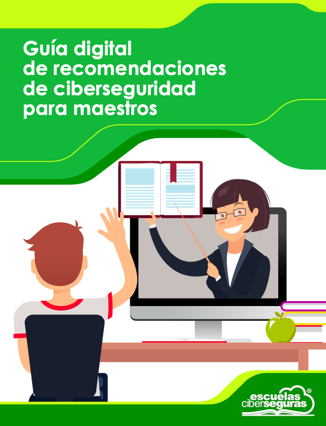 #Descarga la "Guía de recomendaciones de ciberseguridad para maestros"
Esta guía analiza la importancia de la #Ciberseguridad para los #Docentes en su vida cotidiana y cómo pueden protegerse a sí mismos y a sus alumnos. Vía <a href="/ECiberseguras/">Escuelas Ciberseguras</a> escuelasciberseguras.com/blog/guia-de-r…