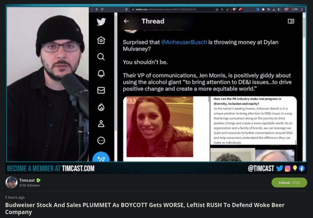 PimToolNews on Twitter "And right on queue "Budweiser Stock And Sales