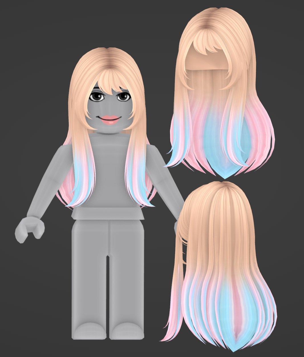 Roblox: All Of The Free Hair In The Catalog 