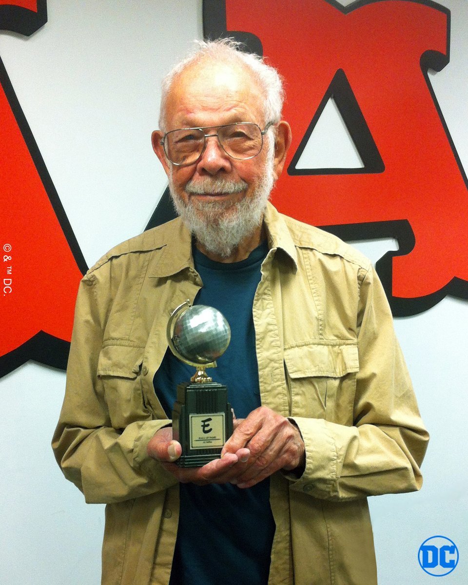 DCOfficial's tweet image. DC and the staff at MAD Magazine are heartbroken by the passing of the legendary artist Al Jaffee. Al was MAD Magazine’s longest running contributor, creator of the MAD Fold-In, and a charter member of “The Usual Gang of Idiots.” His signature style and wit will be MADly missed.