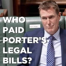 margo694's tweet image. The guy who is going to sue the government for billions of dollars with the help of Christian Porter. Can you ask him if he was the one who paid Porters legal fees. #WhoPaidPorter.