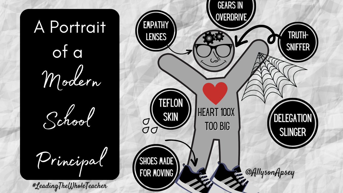 Being a modern school principal is no joke. What would you add to this image?

#LeadingTheWholeTeacher
#DBCincbooks
#SerendipityEDU
#NAESP