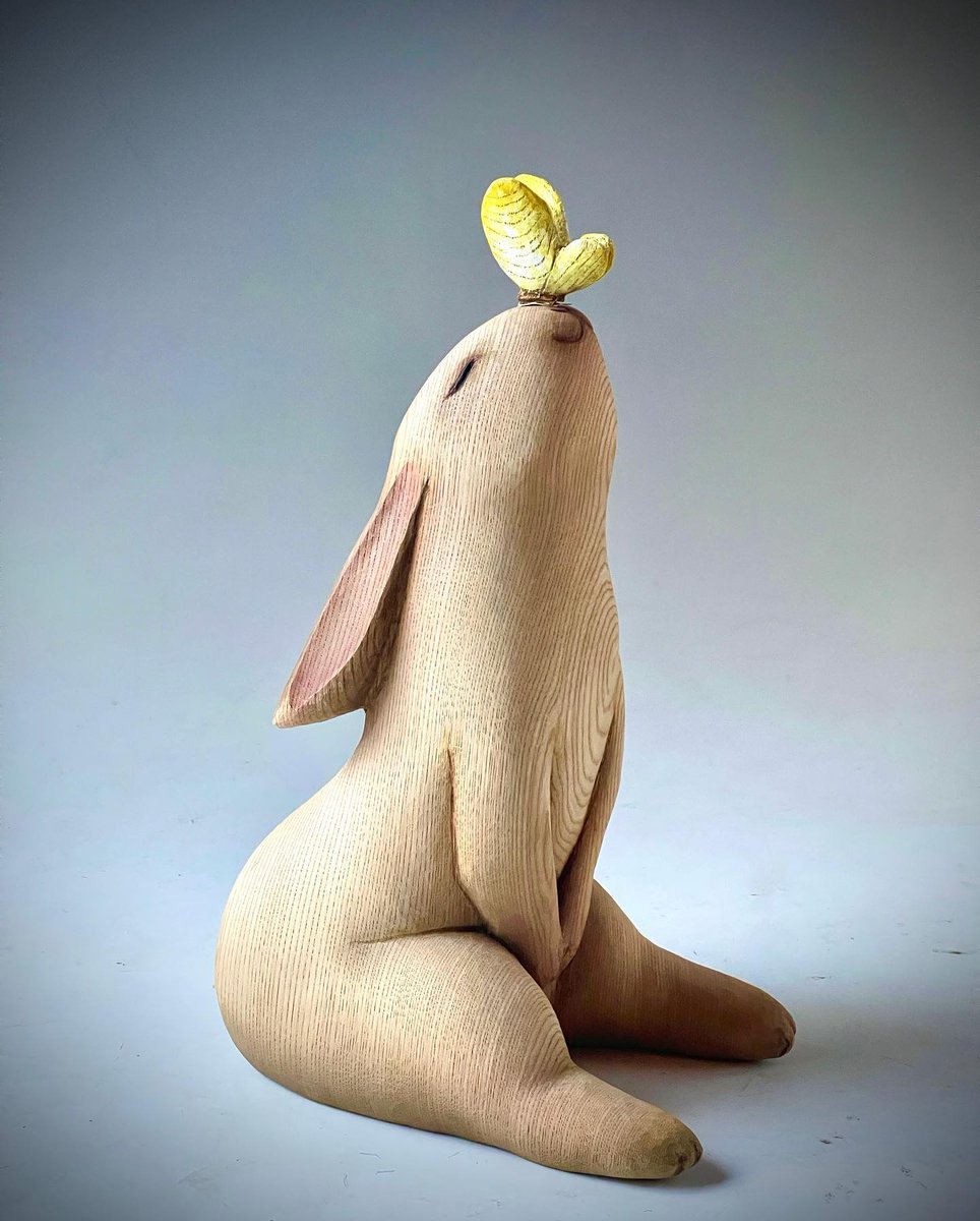 Les sculptures Kawaï et boisées de Nikichi
via thisiscolossal.com/2023/03/nikich…