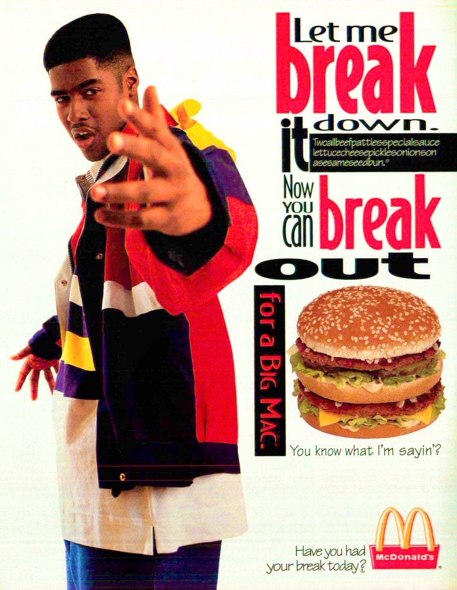 CLASSIC McDonald’s Print Ad from 1997, “Have You Had Your Break Yet?” #McDonalds  #90s #90sforever #Succession