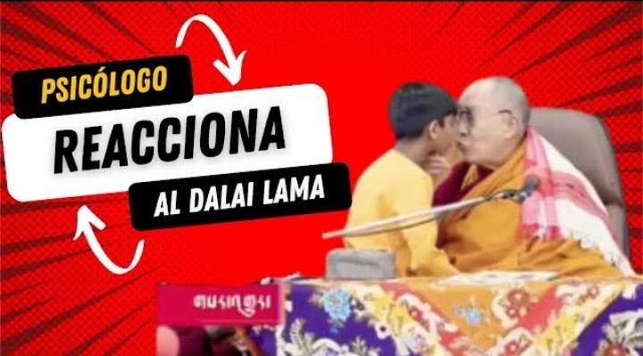 Psicológo Reacciona al 'Dalai Lame', (viejo atascado).

CUIDEMOS A NUESTROS NIÑOS.

youtube.com/live/jlf3Edon2…

#AdriánSalama #DalaiLama #Grooming #CuidemosTodosDeTodos
#CuidemosALosNiños