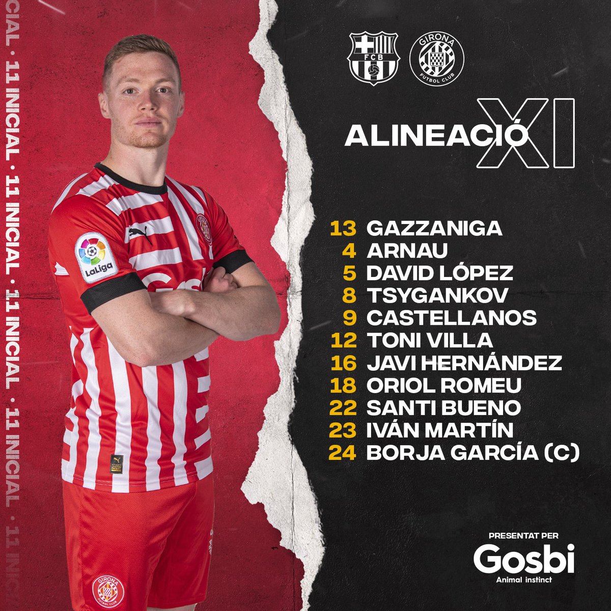 futdaqueuropa23's tweet image. Girona confirmado! #LaLiga #barcelonaVsgirona #futdaqueuropa