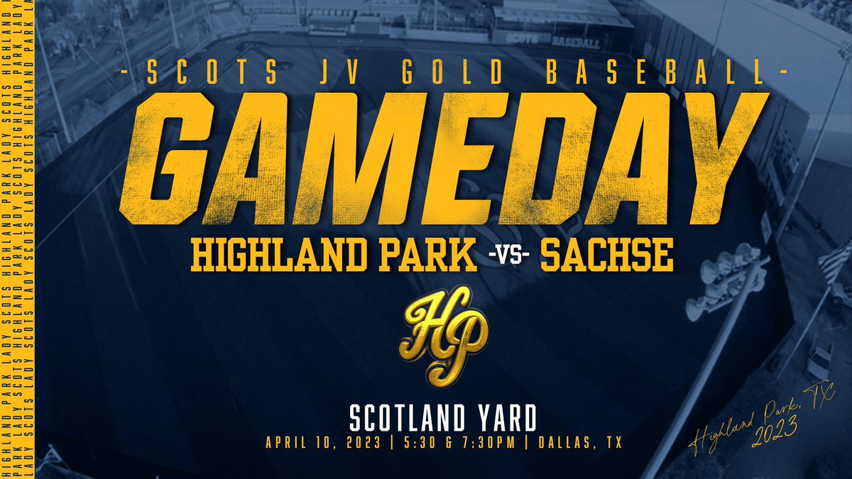 scotsathletics's tweet photo. IT'S GAMEDAY!! Good luck to the Scots JV Gold Baseball team in their doubleheader today! #ScotsBaseball⚾ #MenInPins @HPScotsBaseball @CoachCorbett10 https://t.co/n6iaCX4bm8
