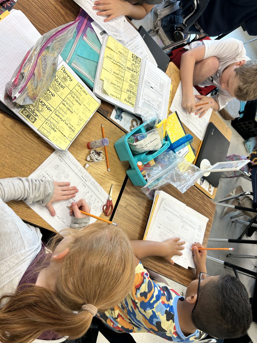 Leahlyn Clare (@mrsclaremath) on Twitter photo Taking coins to a new level with 3rd grade mathematicians! We made fraction connections, multiplication and skip counting connections, and challenged each other by creating multiple collections of the same value. 🪙💰💵 #mathrules #3rdgrademath <a href="/KA_Knights/">Kimberlin Academy</a> Taking coins to a new level with 3rd grade mathematicians! We made fraction connections, multiplication and skip counting connections, and challenged each other by creating multiple collections of the same value. 🪙💰💵 #mathrules #3rdgrademath <a href="/KA_Knights/">Kimberlin Academy</a>