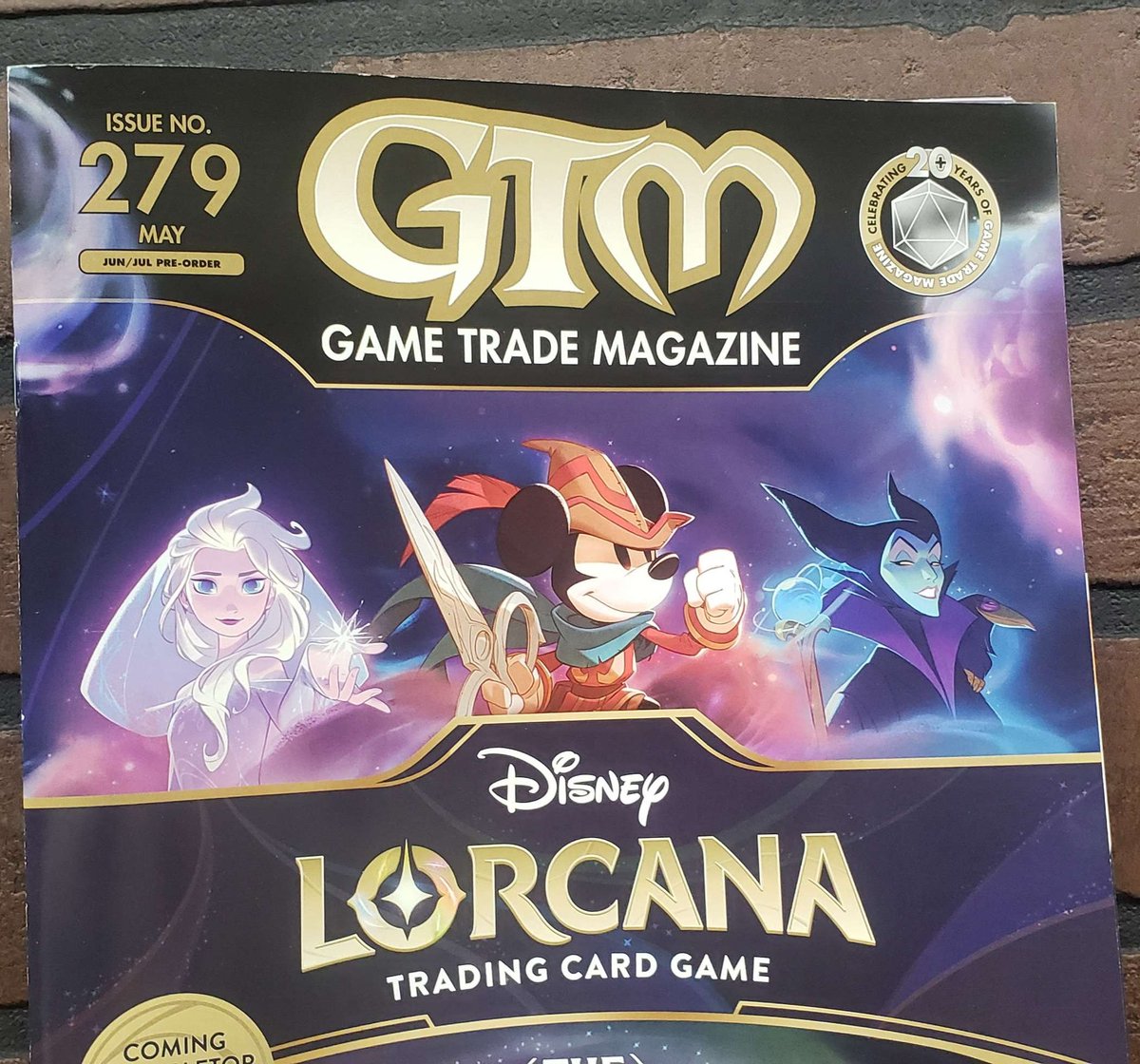 coflorcana's tweet photo. First let me give ALL credit to @Geeks1st  for these images. But here are all the images from the GTM magazine for #lorcana https://t.co/FXyqGsM6VY