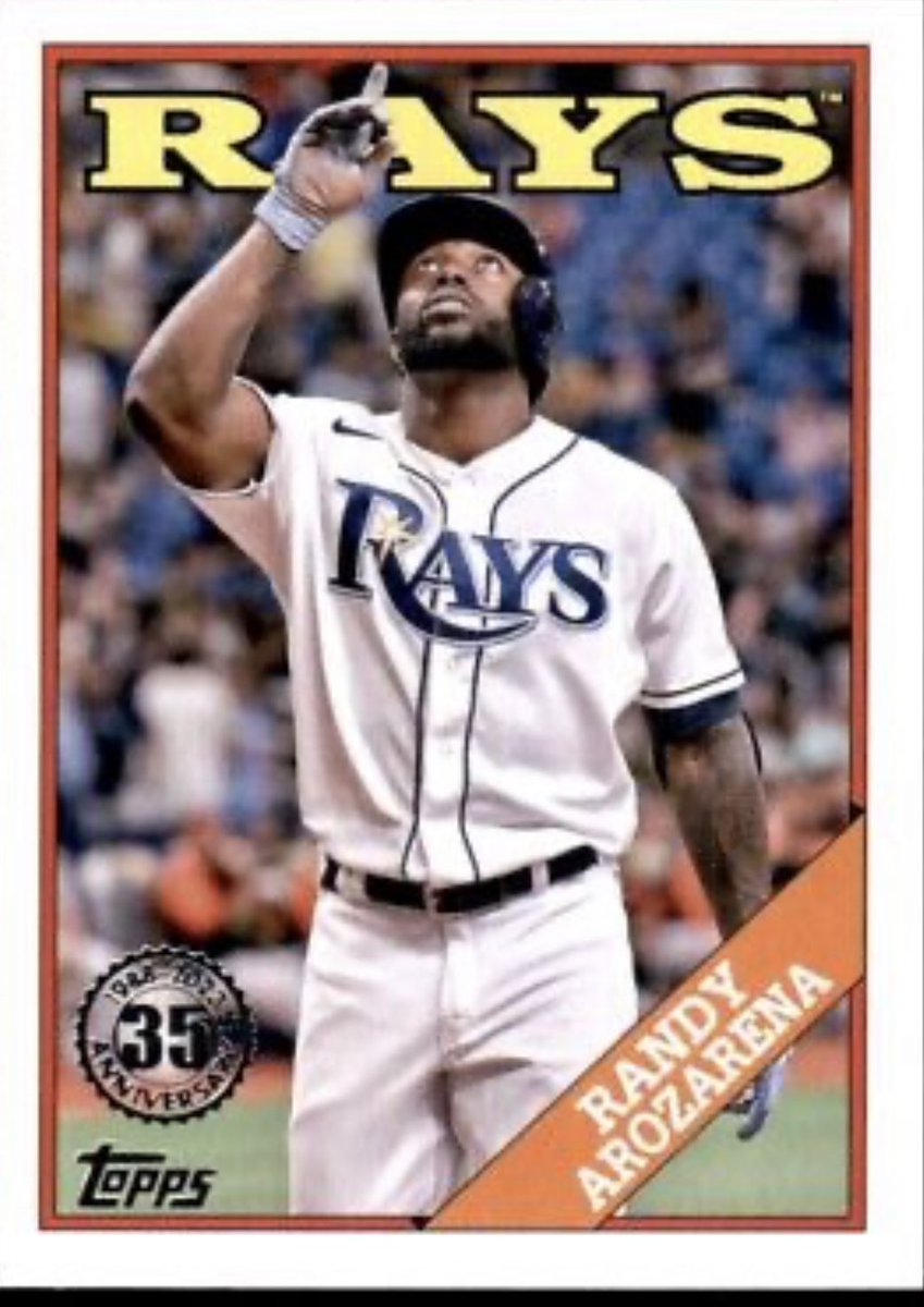 Going for 10-0 Giveaway: continuing our Devil Rays giveaway until they lose. Giving away this Arozarena card to one of our followers after the Red Sox v Rays game tonight. To enter simply. 

1. Like and RT.
2. Follow our page.
3. Tag a friend. 

Also follow our podcast for big