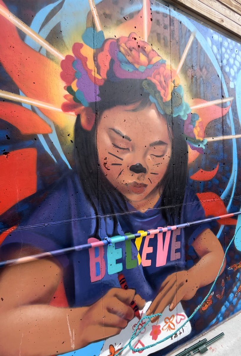 SMWestOffice's tweet photo. Staff sharing our take aways from speakers at @DonnellyCollege, #WestsideMurals in KC, & #DividingLines @jocolibrary! TY @mgdroppingkeys & Urenda for setting up this learning opportunity! #theWestWay #OneShawneeMission @theSMSD @thesmsdhr https://t.co/iPAPw07Yjk