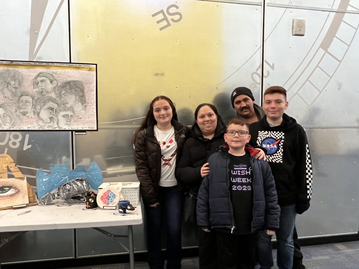 The talented students from Englewood Middle School, Englewood Leadership Academy, &amp; Englewood High School hosted their annual art show on Tuesday. Students were able to share their incredible works of art with their families and friends!