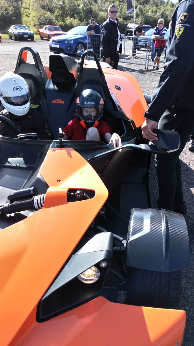 Taking my boy for a spin