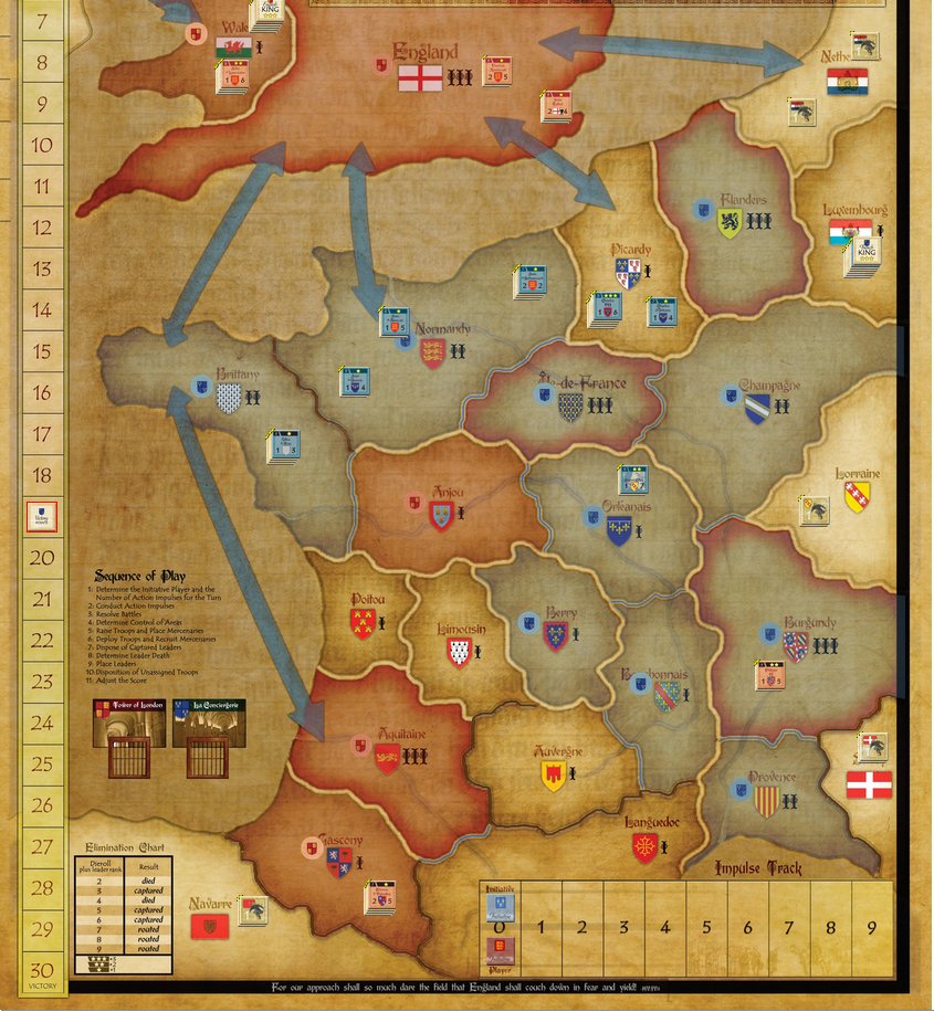 RDescarttess's tweet photo. #warriorsofgod 1411-1420 #laguerradelos100años. Enrique V recupera el control en la islas inglesas, mientras que Carlos VI sigue sin ceder el trono a su Delfín Carlos VII. En Orleans #JuanadeArco espera impaciente una oportunidad. ¿Se la dará el francés @lol0Parras ? https://t.co/WvcZNkhEV9