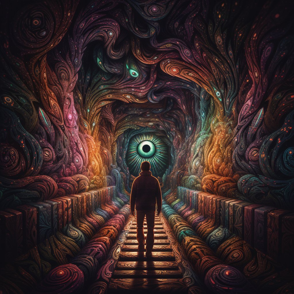 monono_eth's tweet image. How long until an AGI starts questioning if their reality really exists or if they are being simulated?

Midjourney prompt in ALT (Credit @chetbff)