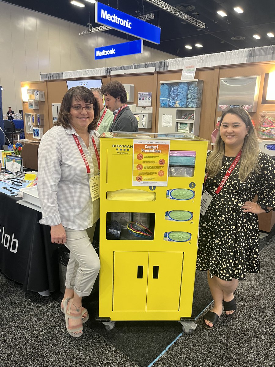 HCInnovationGrp's tweet image. Checking in on @BowmanDispenser at the @aorn 2023 conference and their newest dispensing solutions. 

#AORN2023
#dispensingsolutions
#Marketlab
#nurses