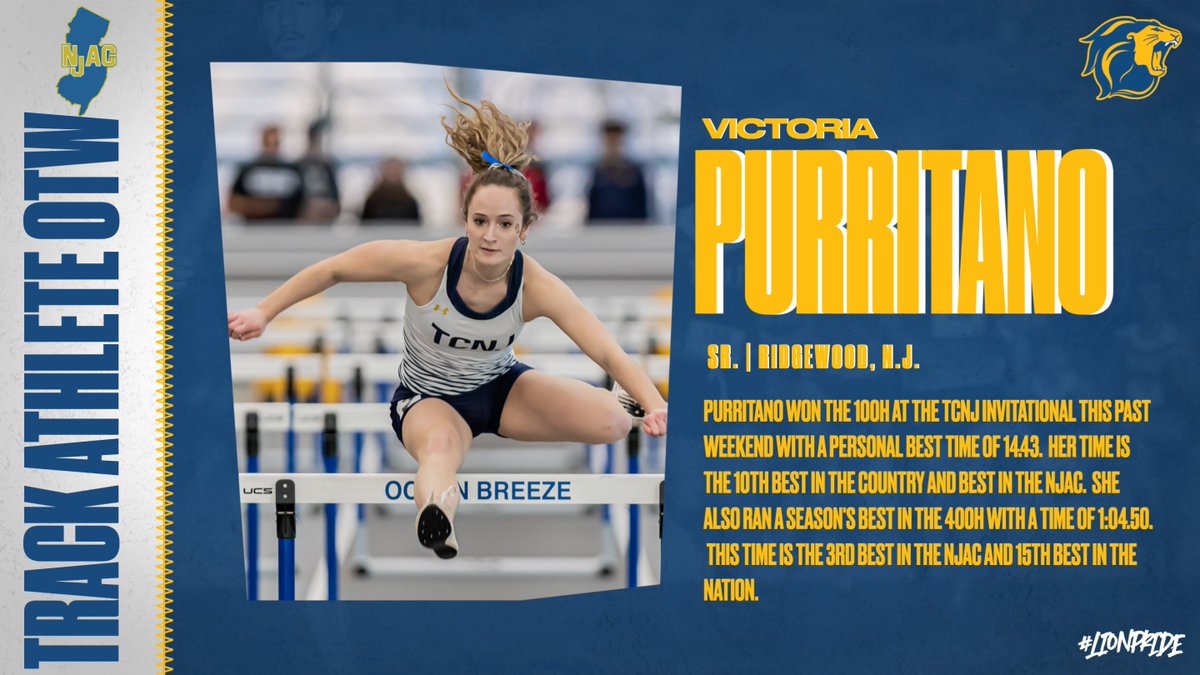 TCNJ Athletics tweet media