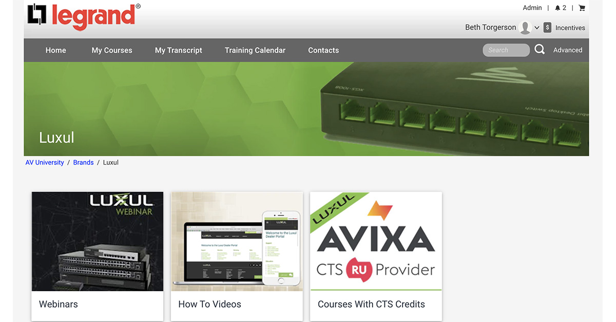 EdgeProAV's tweet photo. Need a quick refresher on networking topics like Wi-Fi, VLANs or VPNs? @LegrandAV has you covered! Check out webinar recordings, how-to videos and other #Luxul network training topics on Legrand AV University. https://t.co/NCe5nwyhJs

#legrandav #vlan #vpn #netwok #SponsorPost https://t.co/QjHawcwVUe