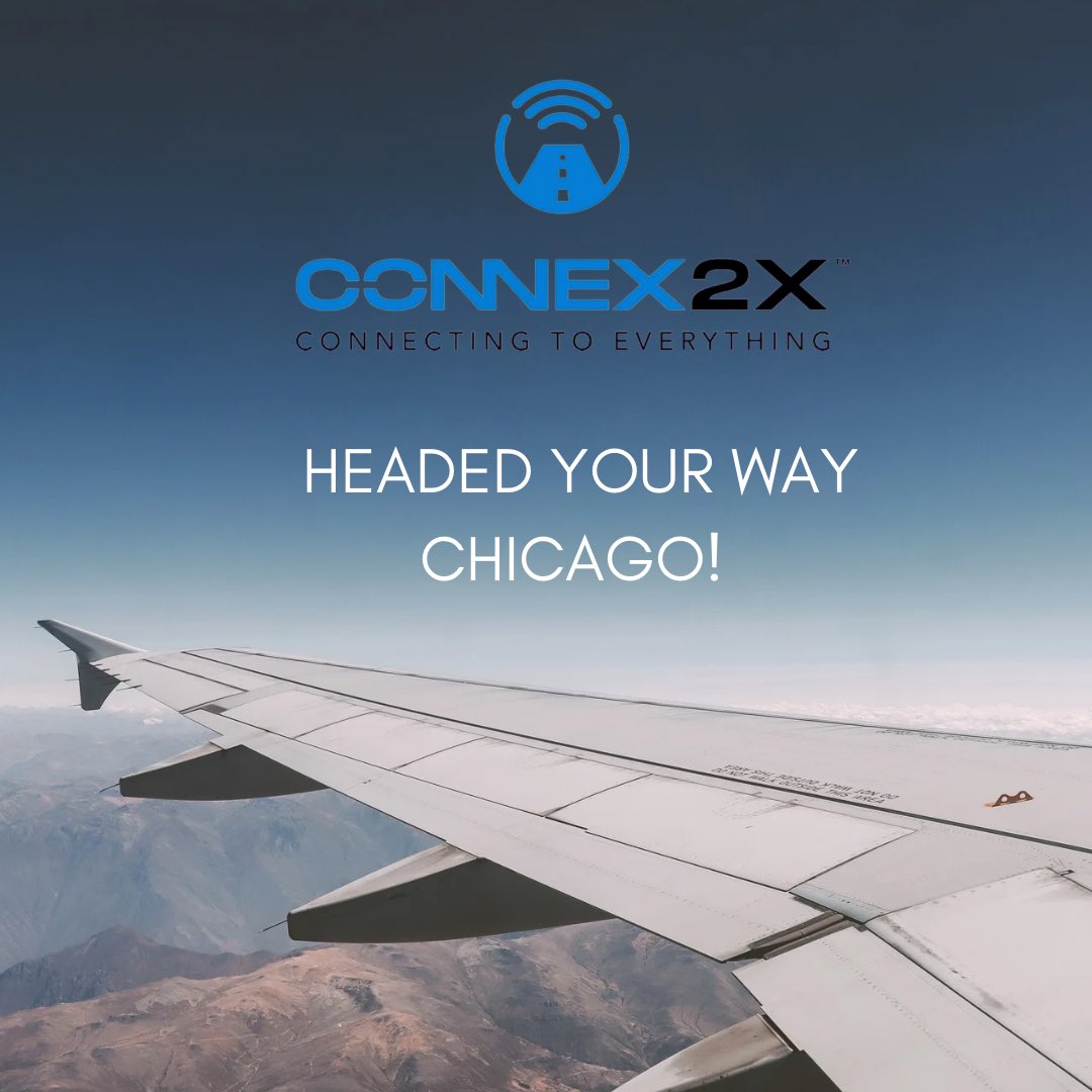 We're headed your way Chicago! The CONNEX2X LLC team is looking forward to connecting with our #MEMA friends to share how we will change the #future of driving. #2023VisionConference #v2x #connectedcars #automotivetechnology #greenlights #connectedvehicles #aftermarket