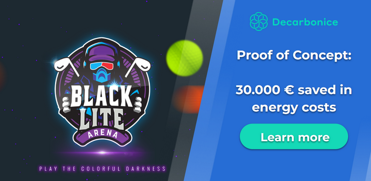 Decarbonice1's tweet photo. Decarbonice allows us to save around € 30.000,- in electricity and heating costs per year at a very low initial investment. 

👉 Learn how Decarbonice helped Blacklite Arena become climate-positive and save € 30.000 on their energy costs in one year: https://t.co/HmACfzAig2 https://t.co/fhAGKW2wFP