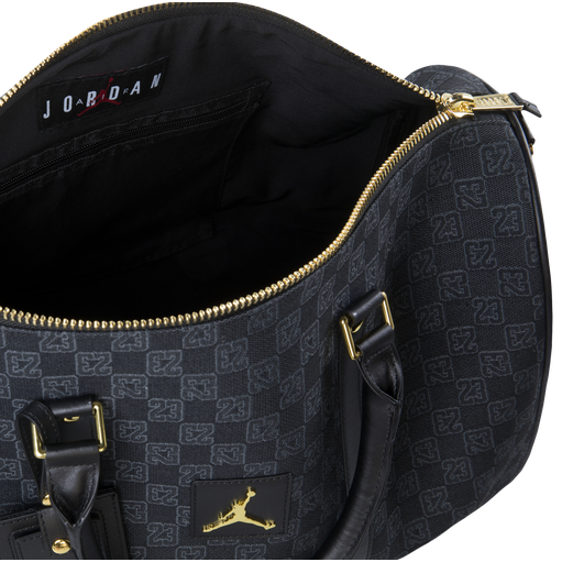 Jordan Monogram Duffle Bag-Black/Gold