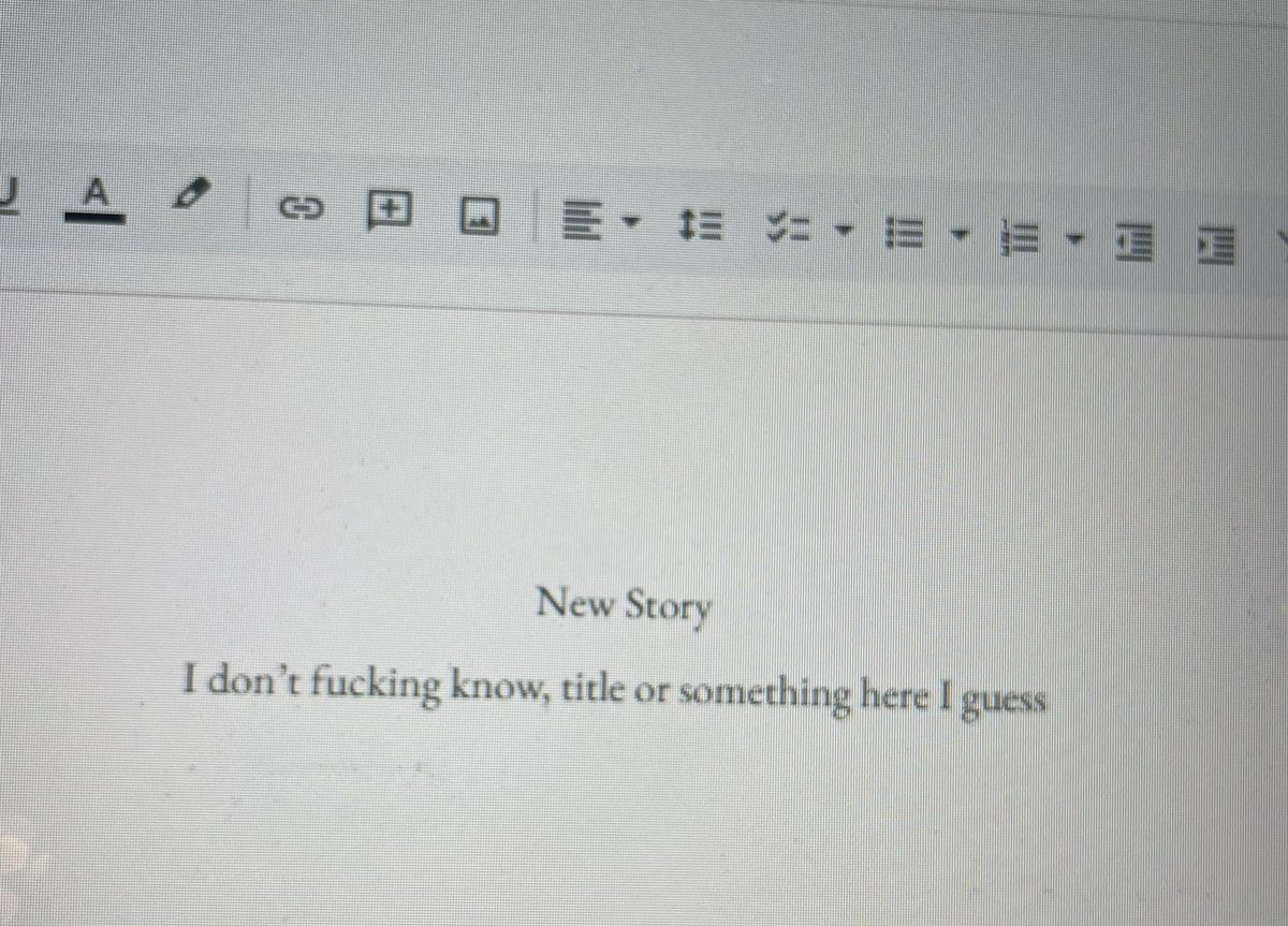 Emma is doing battling with her wip tweet media