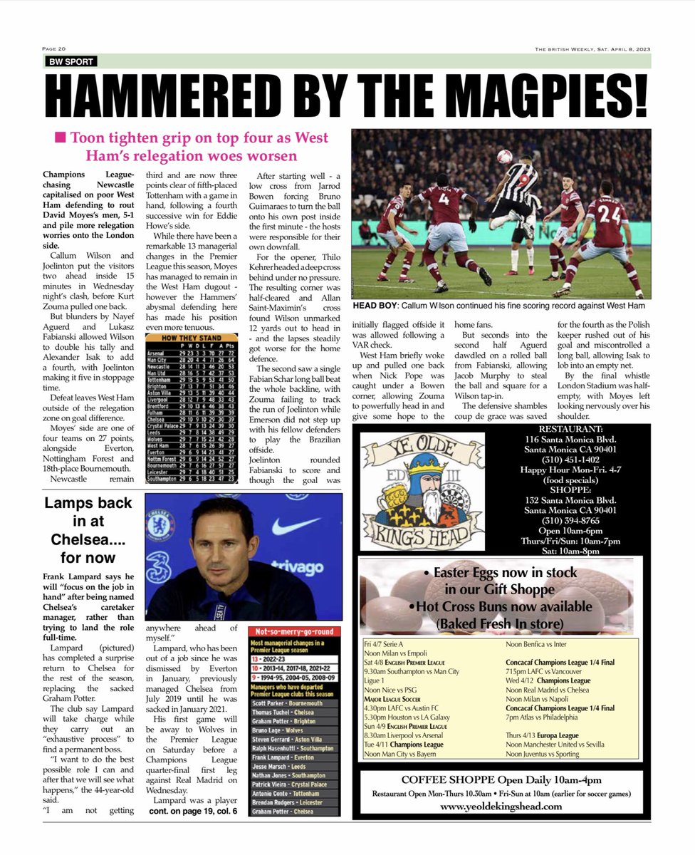 Catch up on all the latest news from Brits in LA in the British Weekly newspaper. 
Visit British-Weekly.com to read online

Got something to promote? 
We would love to have you be our  #MeetAMember
Email britsinla@gmail.com for details
 #BritishWeekly #BritsinLA