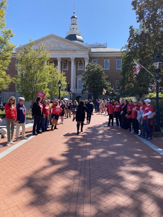 Maryland <a href="/MomsDemand/">Moms Demand Action</a> &amp; <a href="/StudentsDemand/">Students Demand Action</a> volunteers know that more guns in more places do NOT make us safer. We urge <a href="/SenBillFerg/">Bill Ferguson</a> &amp; Sen. <a href="/Willcsmithjr/">Senator Will Smith (District 20)</a> to support SB1 to ensure that our concealed carry permitting system remains strong. #MDpolitics #MDGA23