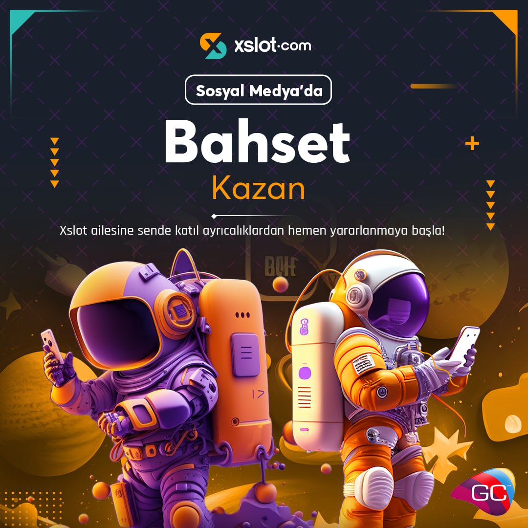 👽#Xslot.com'da Bahset Kazan Bonusu

👑Çekim işleminizi paylaşarak, Her paylaşıma,
 Çevrimsiz bonus veya Çevrimsiz Free Spin kazan!

✅ Sosyal Medya Hesaplarımızı Takip Et, Her gün Bonus Kazan! 

👽 ÇOK YAKINDA SİZLERLEYİZ..

➡️ bit.ly/Xslotcom