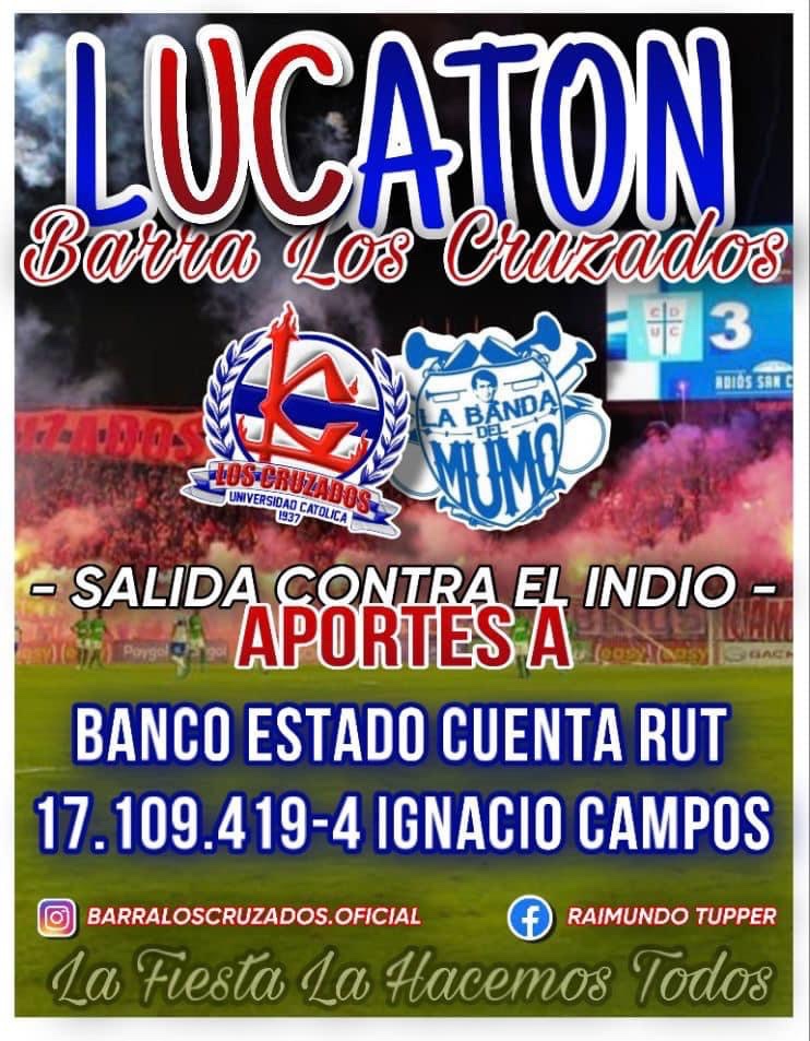 Nuevamente necesitamos el apoyo de todos los q confórmanos los cruzad@s.

Es x esto q se realizará una LUCaton, para todos aquellos q quieran aportan para la fiesta q tendremos el próximo sábado.

Vamos #LosCruzados y a romper la garganta por estos colores.

⚪️🔵🇫🇮 RT