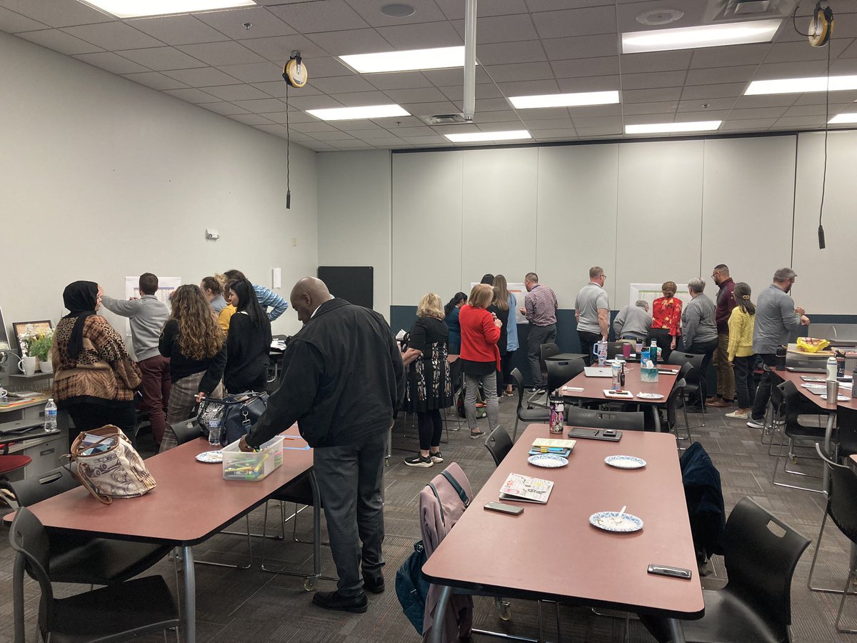 Teacher-led professional development in our staff meeting today. A great activity and debrief about connections and building relationships with students!