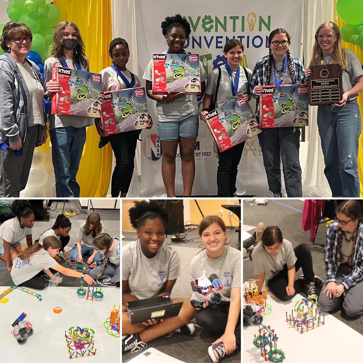 WilsonSchoolsNC's tweet image. Shout Out! to our amazing middle school STEM Teams for the great job they did at a recent competition featuring teams from Wilson, Nash and Edgecombe schools! We are so proud of the students and grateful to the incredible staff members who support them! #STEMatWCS #WCSistheBEST