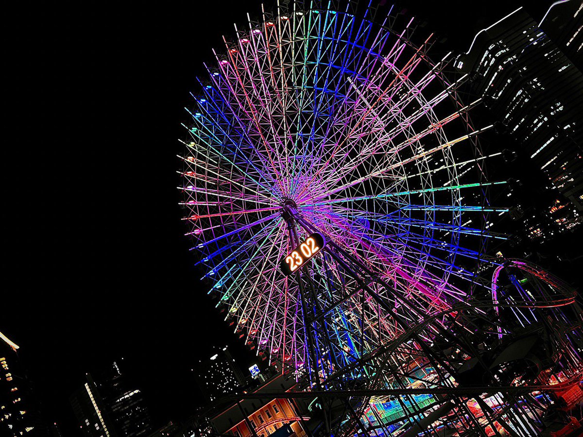tomoki_1017's tweet photo. みなとみらいといえば🎡
いつ見てもいい景色☺️
#みなとみらい https://t.co/l7PzSsUkuU