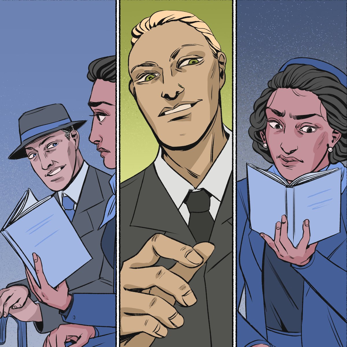 teachmedia_co's tweet photo. An illustrated scene from the #graphicnovel, "No Reason to Apologize: The Resilient Legacy of Viola Desmond". Viola is confronted by someone from her past... (Adapted from the acclaimed play #ControlledDamage by @andreammscott)
#canlit #bookart #diversebooks #blackstories https://t.co/n3SU6VS43b
