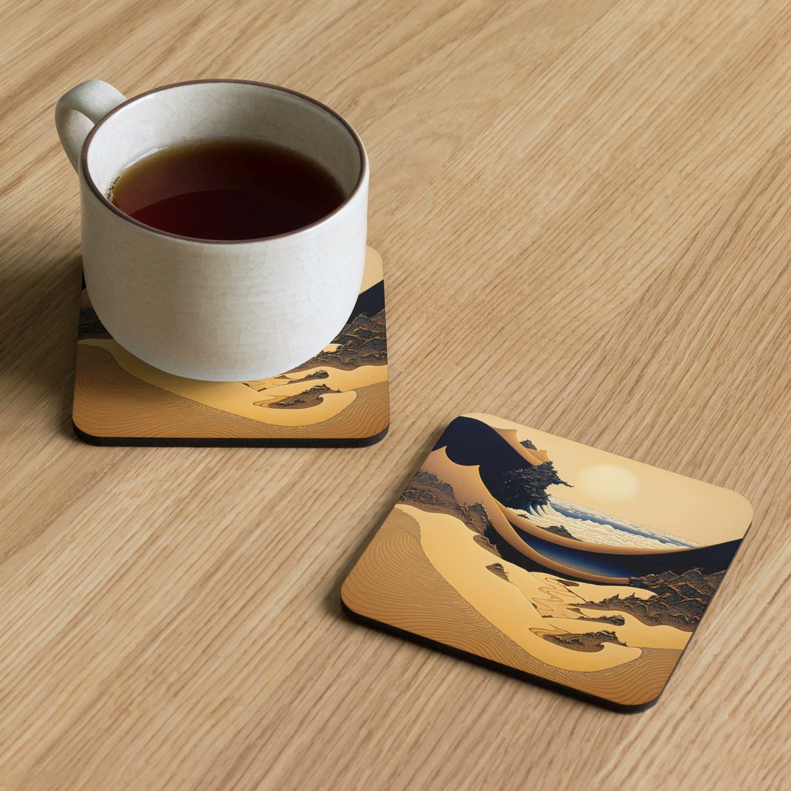 MistyMakerMagic's tweet photo. #Hokusai's #Dune Cork-back coaster https://t.co/VzwVUhkirV via @Etsy 

#ArtisticCoaster #UniqueDesign #EcoFriendlyMaterials #NaturalCorkBacking #DurableSurface #HeatResistant #NonSlipBase #EasyToClean #GreatGiftIdea #FunctionalDecor #WaterResistant #etsystore https://t.co/IYM1xjN2U0