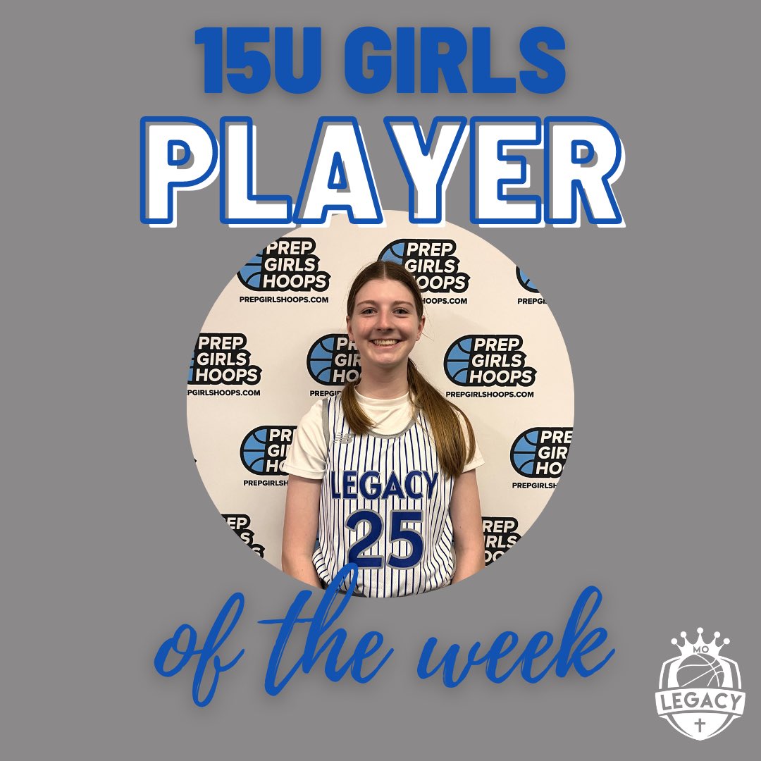 MO Legacy Basketball (@molegacybb) on Twitter photo Program Player of the Week!
15U Girls: Alissa Owens
<a href="/AlissaOwens2026/">Alissa Owens</a> is picking up where she left off last summer. She handled the ball well, along with having a solid showing of scoring and rebounding this weekend. Itโs fun watching her grow on and off the court. Program Player of the Week!
15U Girls: Alissa Owens
<a href="/AlissaOwens2026/">Alissa Owens</a> is picking up where she left off last summer. She handled the ball well, along with having a solid showing of scoring and rebounding this weekend. Itโs fun watching her grow on and off the court.