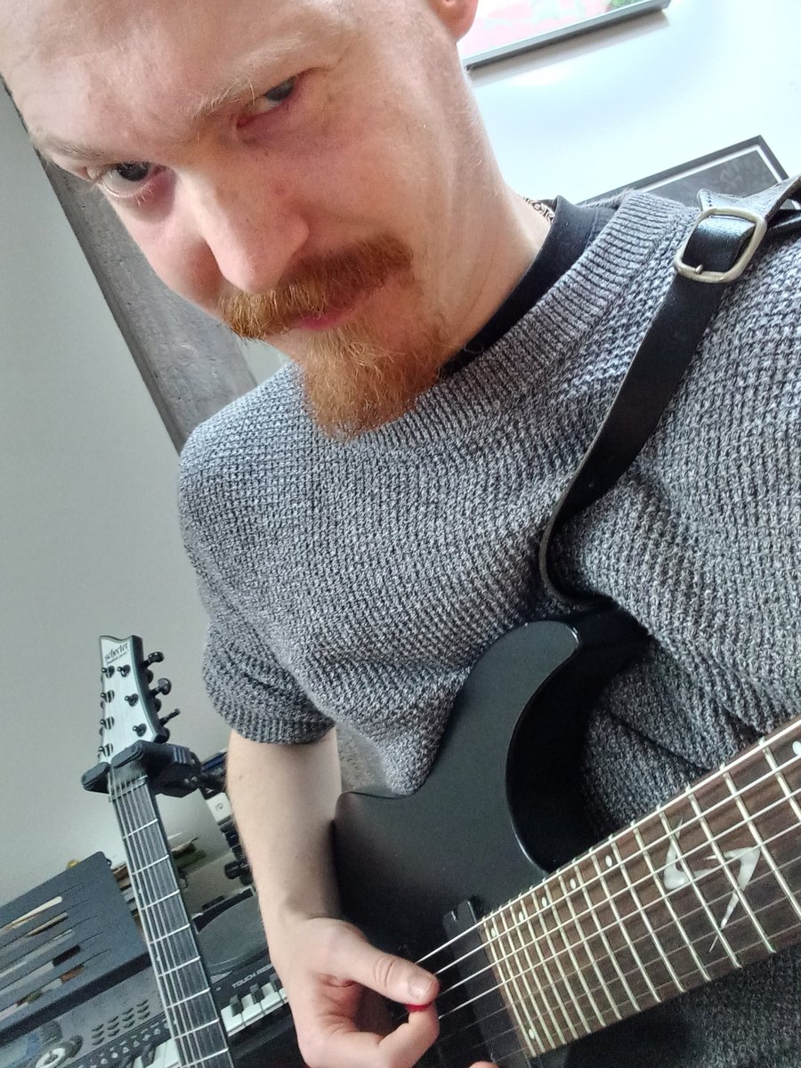 RephaimArt's tweet photo. Recording with the band. It's been a while.
#recording #guitar #dimhall https://t.co/b729DMnxRZ