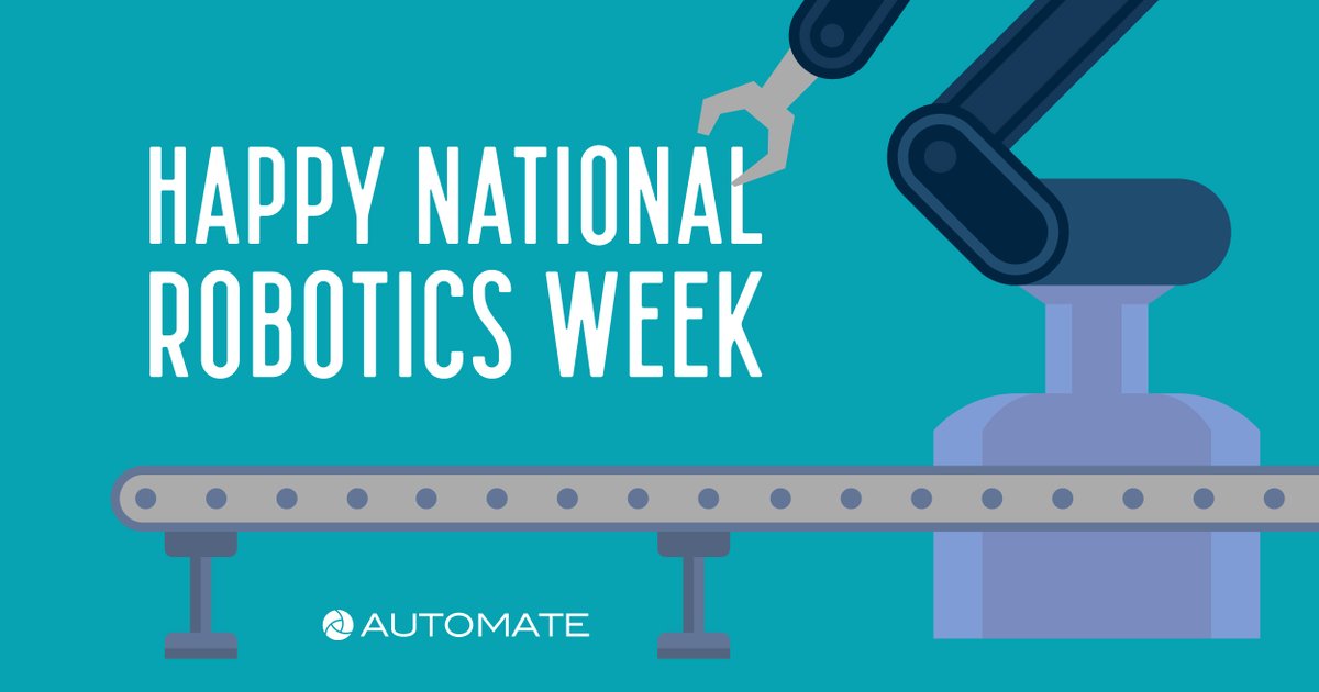 AutomateShow's tweet image. In honor of #NationalRoboticsWeek, we&apos;re inviting students to join us at Automate for Workforce Development Day on 5/25! 🤖

This event will inspire the next generation of #automation professionals &amp;amp; showcase the exciting career opportunities in robotics.

Learn more ➡️…