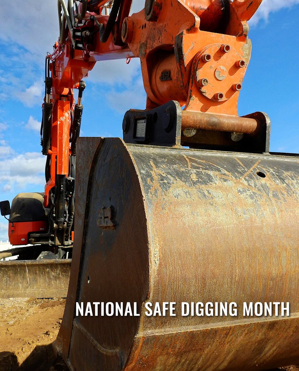 April is #NationalSafeDiggingMonth. As #landdevelopers, #engineers, & #landscapearchitects, we know how important it is to research first. Make sure you 'know what's below.' call811.com/NSDM #RENEW #RENEWdesigngroup #landplanners #siteplanners #civilengineers #soudertonpa