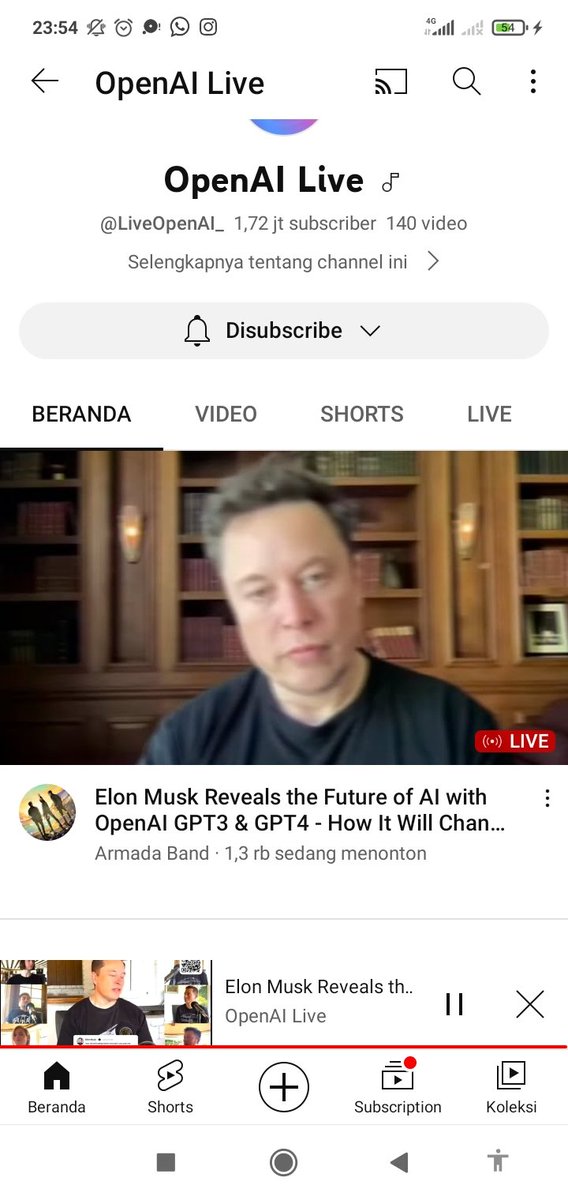 + buat yang suka armada, akun youtubenya armada diretas orang tak bertanggung jawab