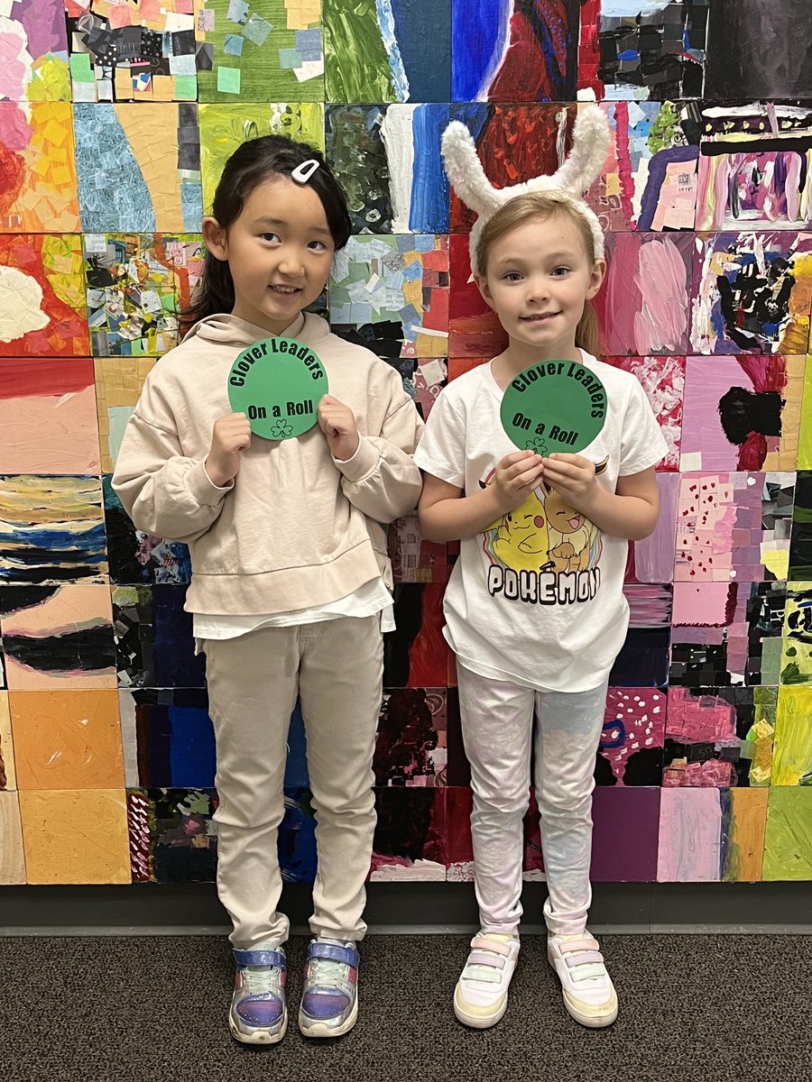 These kindergartners are “On A Roll”. Keep up the good work! ⁦<a href="/oseDCSD/">oseDCSD</a>⁩