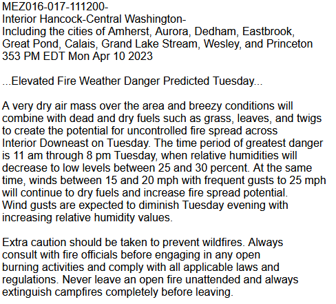 NWSCaribou tweet picture
