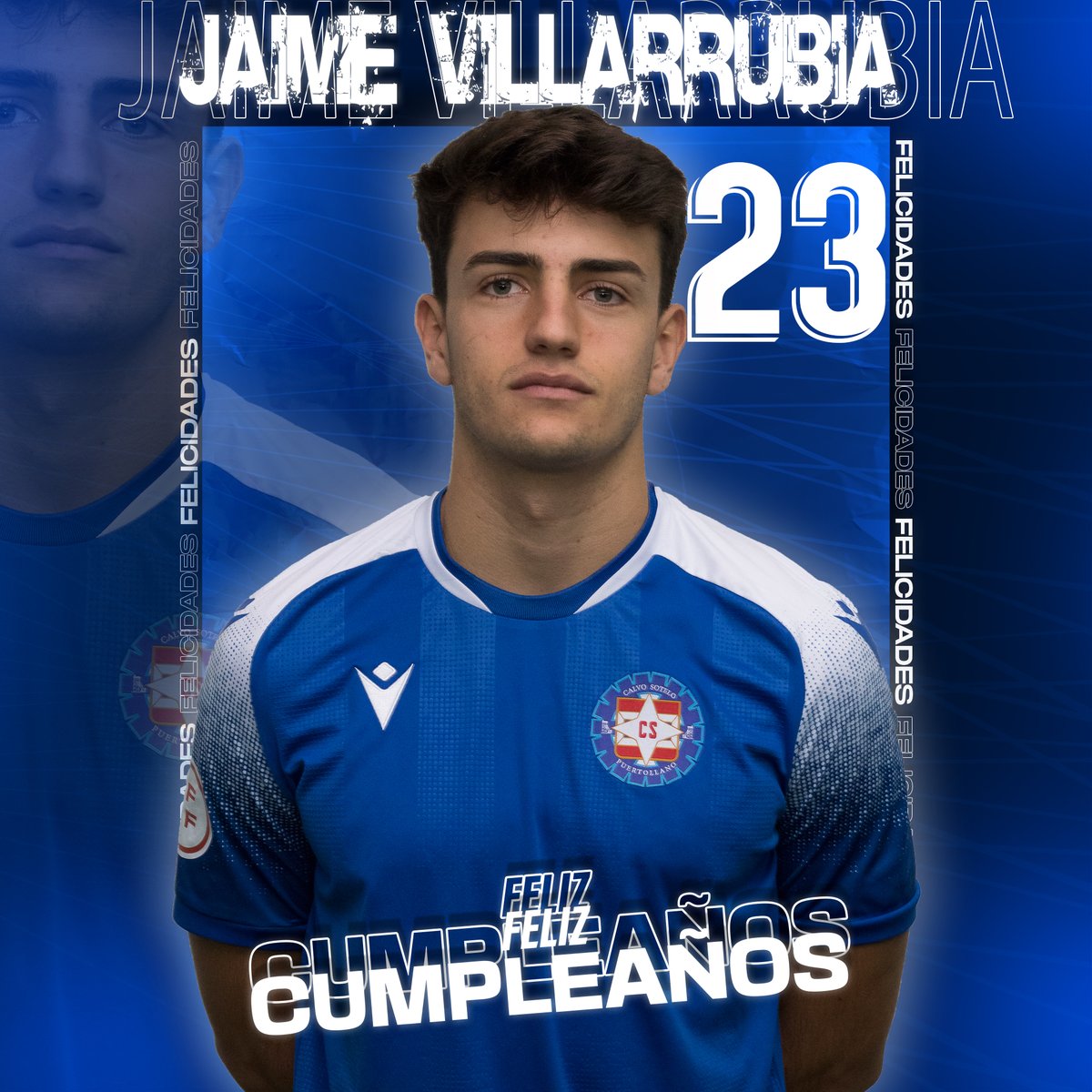 🎂 Cerramos el día con la felicitación a nuestro central Jaime Villarrubia.

¡FELIZ CUMPLEAÑOS!