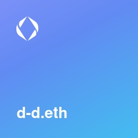 d-d.eth registered for 0.5282081459088757 ETH (999.12 USD) on ENS Registrar ⬨ #ENS #Web3Names #EnsNames 

etherscan.io/tx/0xbe500c214…
