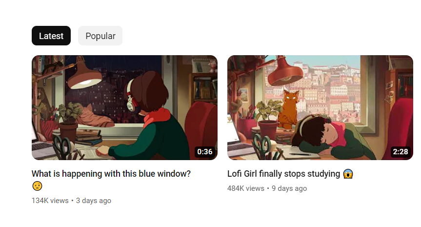 PuccaNoodles's tweet photo. lofi hip hop study and chill to beats girl lore happening rn??? https://t.co/7xdGB9xOFe