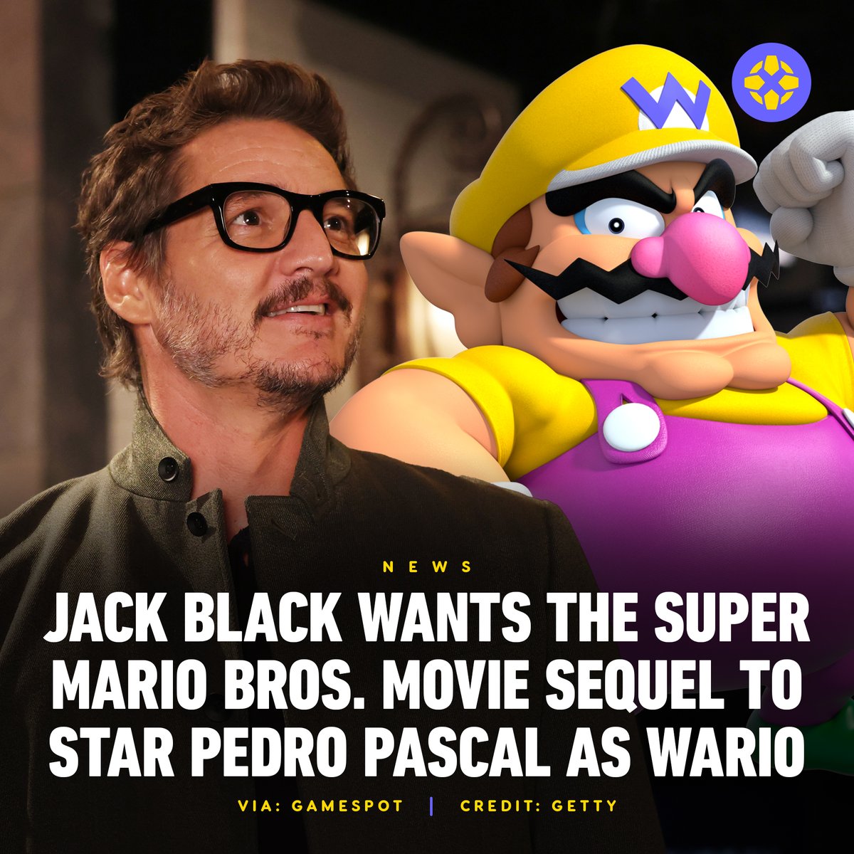 Jack Black Wants Pedro Pascal As Wario In 'Super Mario Bros. Movie' Sequel  – Deadline