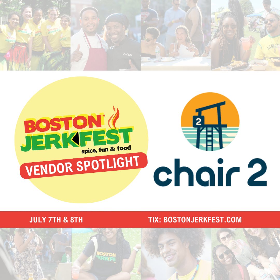 We are spotlighting our amazing vendors!  Our  first spotlight is on Chair 2, a light beer that tastes like beer!  Don't forget to get your tickets linked in our bio! 

#bostonjerkfest #jerkfest2023 #caribbeanfoodie #bestfoodfestival #bostonbestfoodfestival