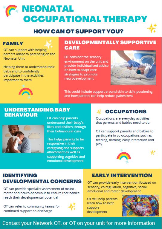 How can occupational therapists help babies in the NICU? RT @LdnNeonatal #OccupationalTherapyMonth #pediatrictherapy #occupationaltherapy #preemie #prematurebaby #NICUbaby #neonatal #NICU